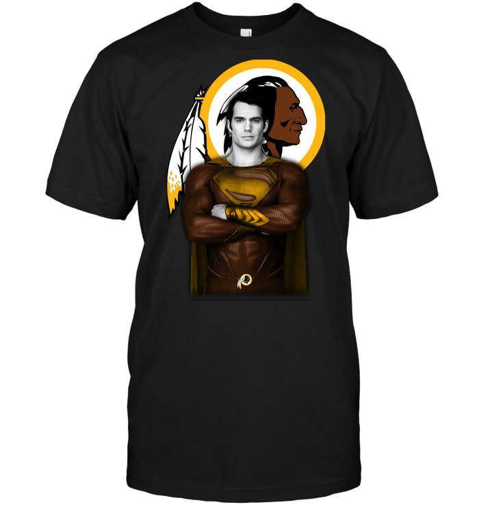 Washington Redskins "superman Clark Kent" T-Shirt